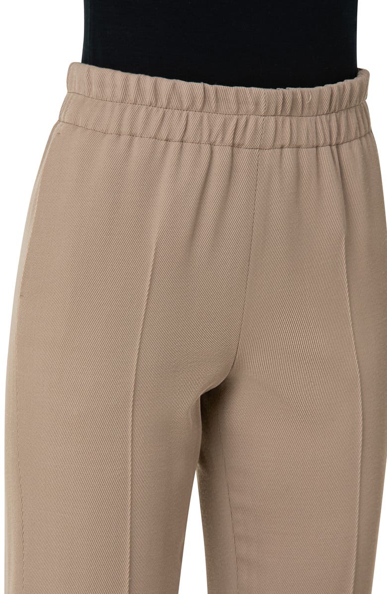 Akris punto Farell Double Cuff Wool Tricotine Pants, Alternate, color, 