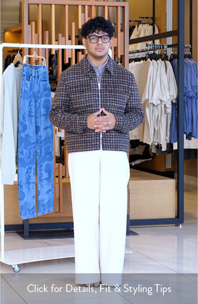 Osier Drawn Check Jacket, sales video thumbnail