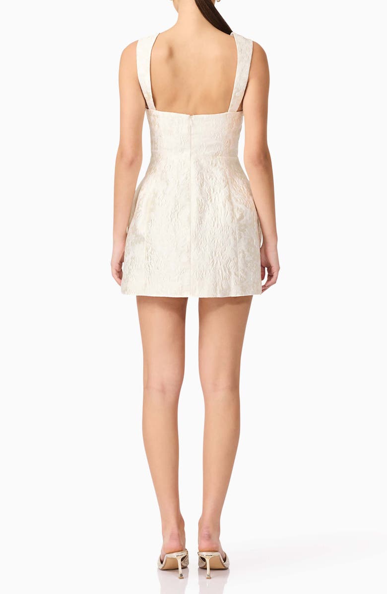 Galadirel Jacquard Sleeveless Minidress