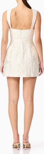 Galadirel Jacquard Sleeveless Minidress