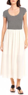 FIFTEEN TWENTY Sylvie Short Sleeve Midi Dress