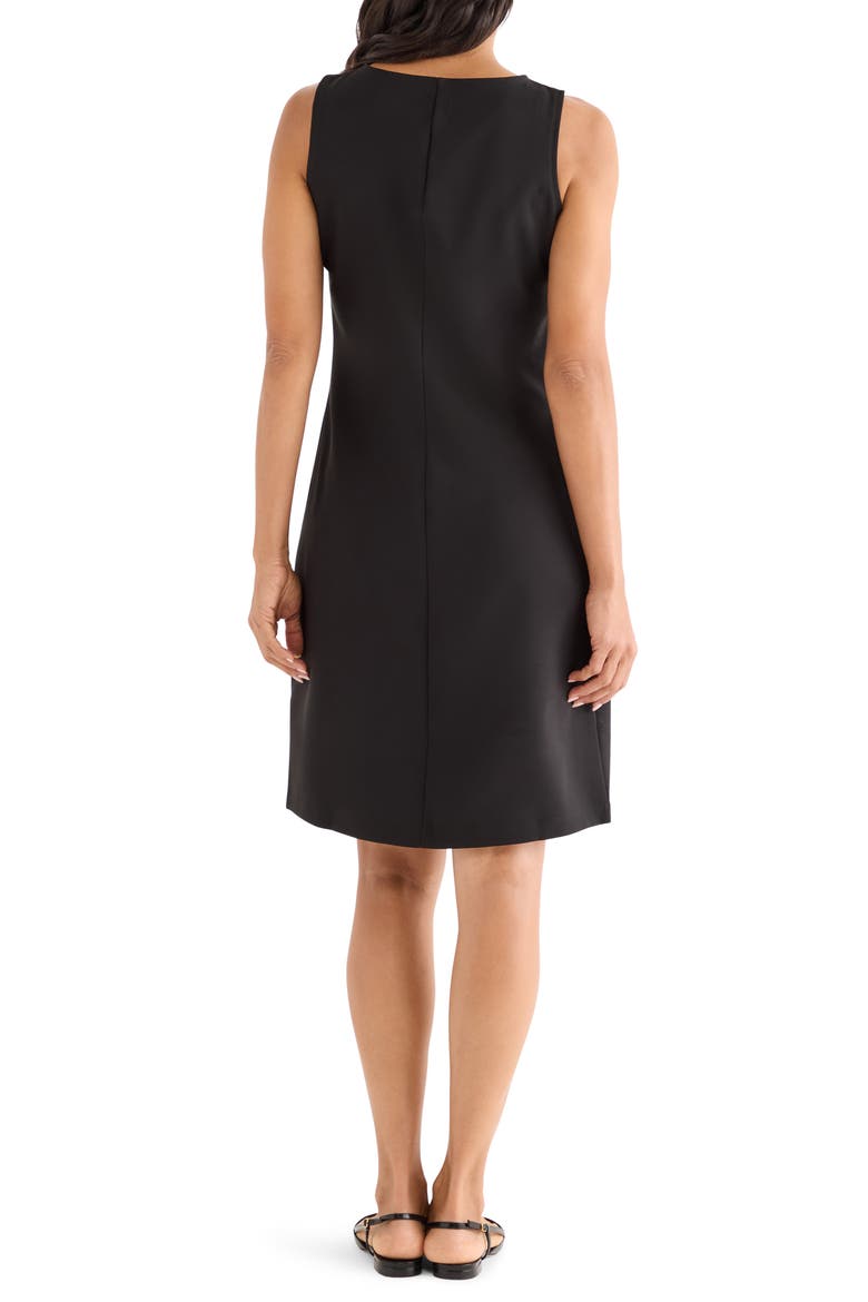 Sleeveless Stretch Little Black Dress, Alternate, color, BLACK ONYX
