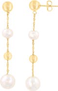 EFFY Freshwater Pearl Drop Earrings
