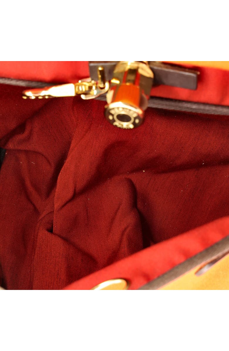 Pre-Owned Hermes Herbag Toile and Leather PM, Alternate, color, Orange