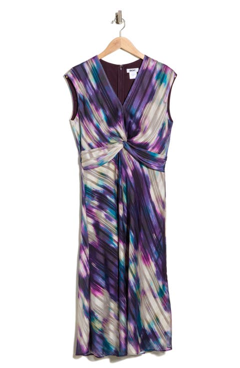 Knot Front Midi Dress