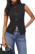 Reformation Lottie Cutaway Vest