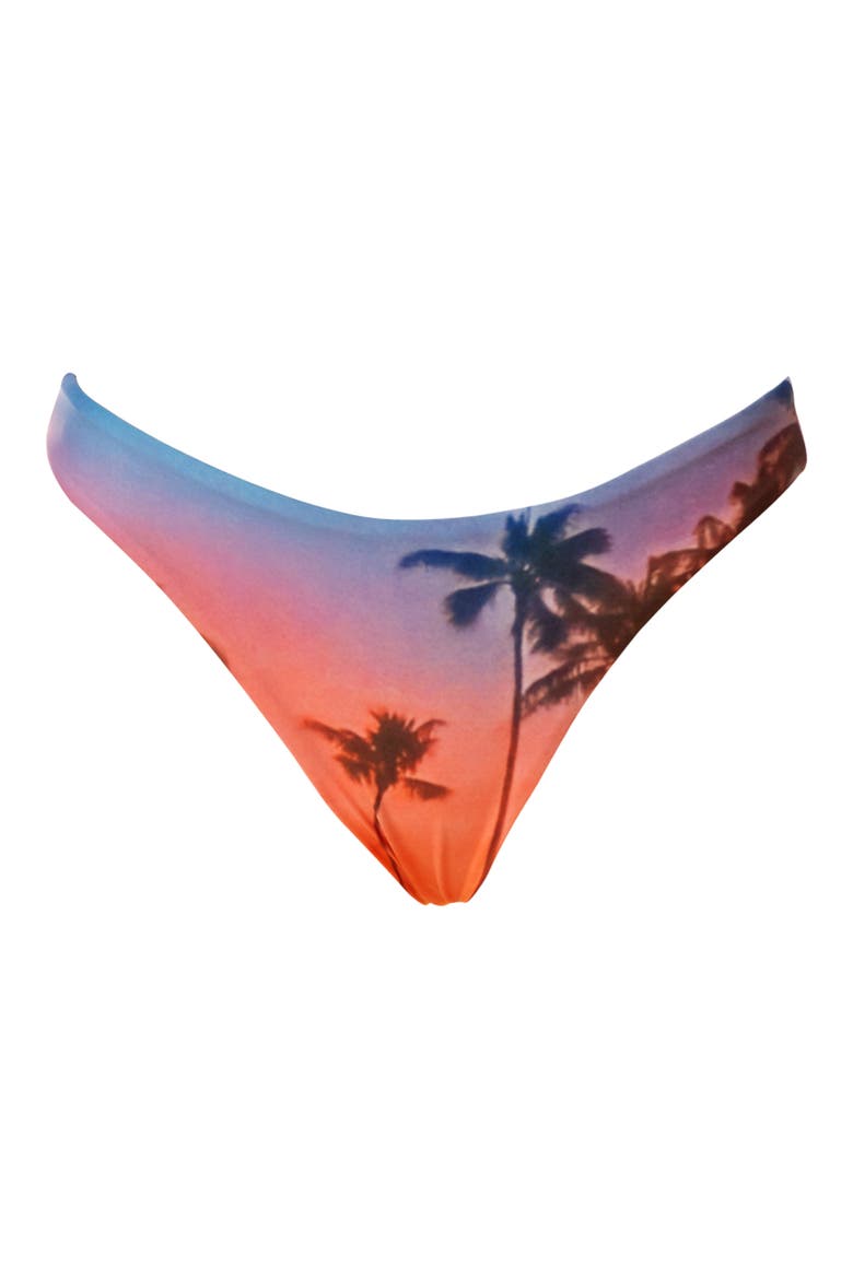Peach Drift Sublimity Reversible Bikini Bottoms, Alternate, color, BLUE