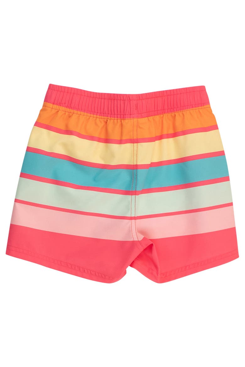 Boys UPF50+ Swim Trunks, Alternate, color, Ice Cream Stripe