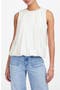 Cotton Pleated Bubble Top