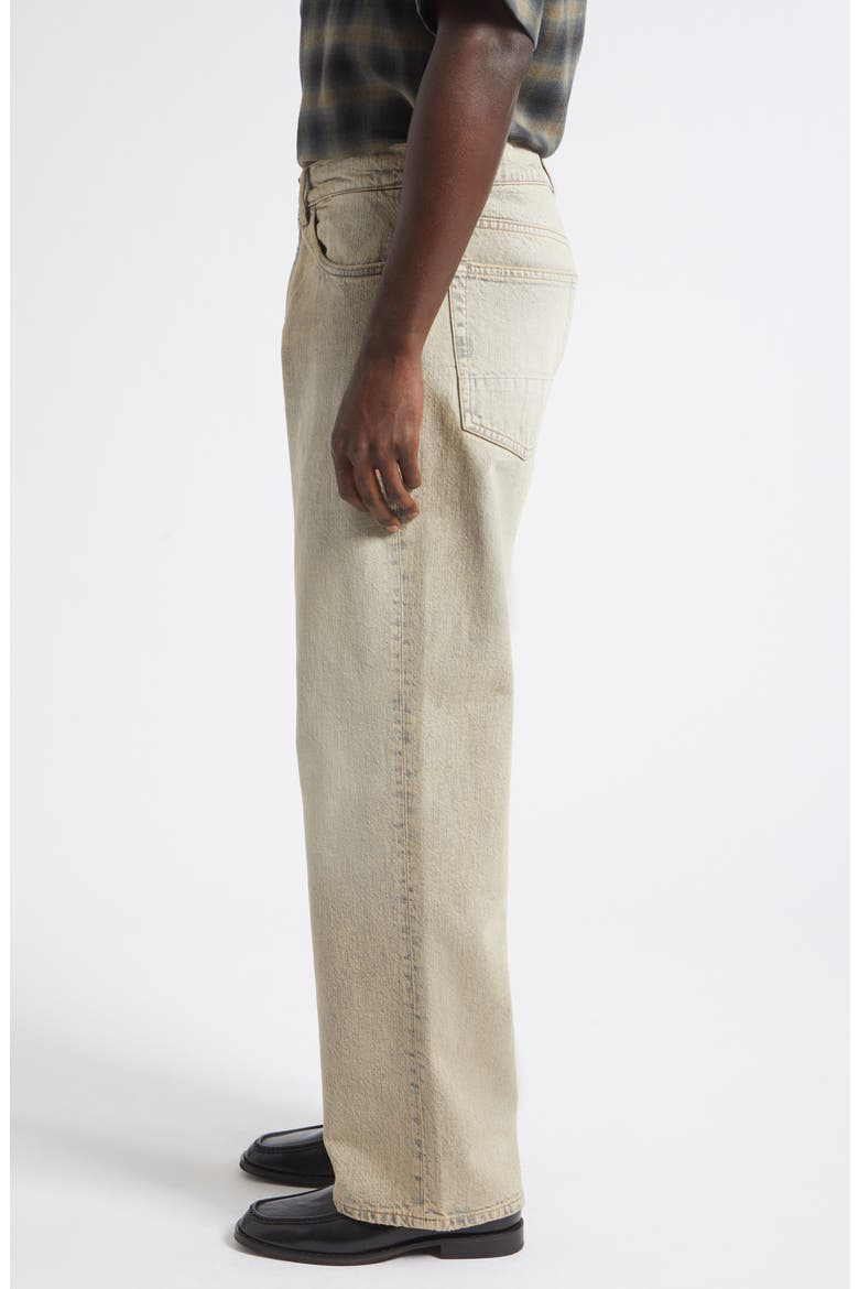 Third Cut Wide Straight Leg Jeans, Alternate, color, WOLFPACK WASH