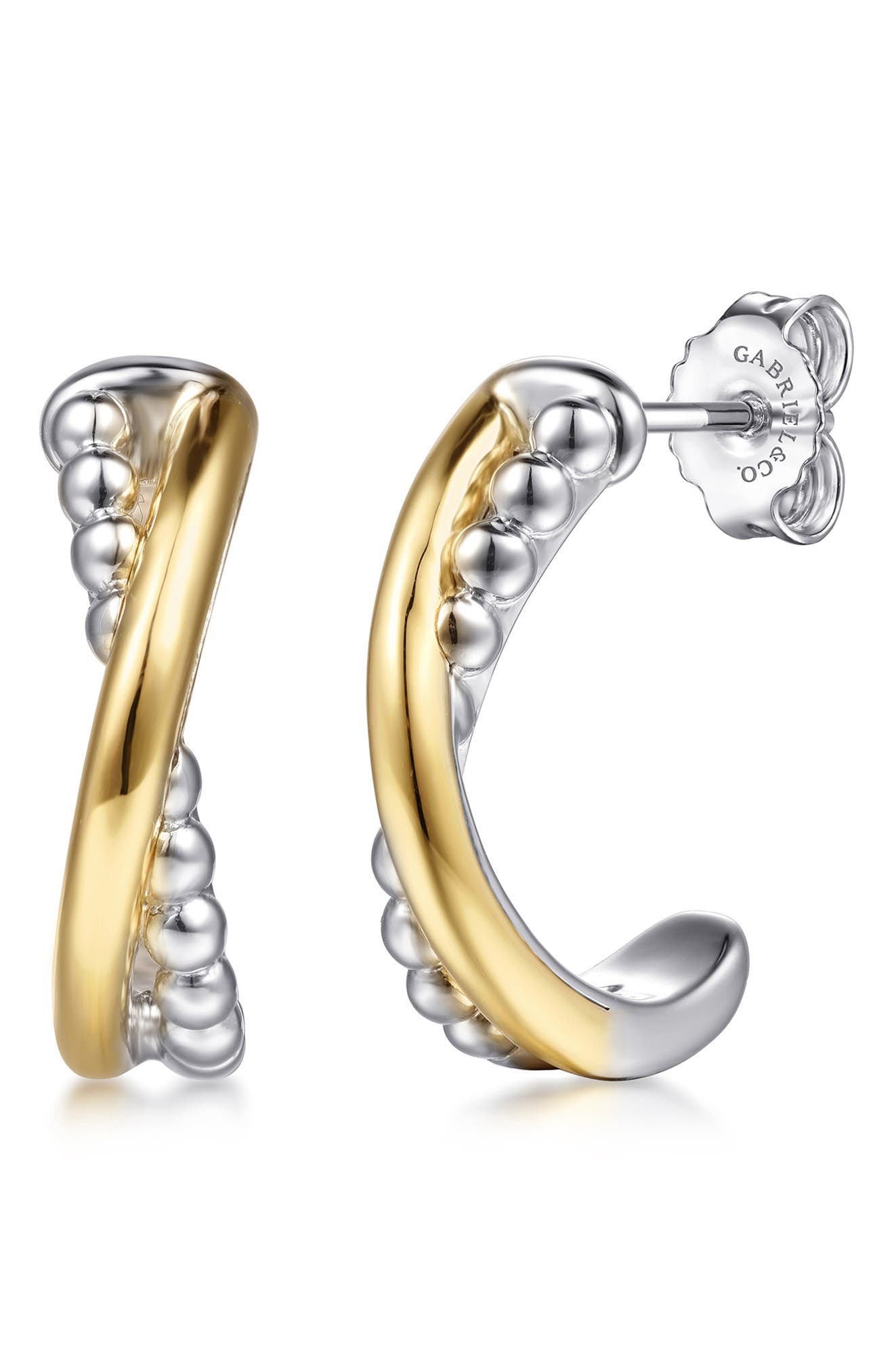 selected SILVER/ 14K YELLOW GOLD