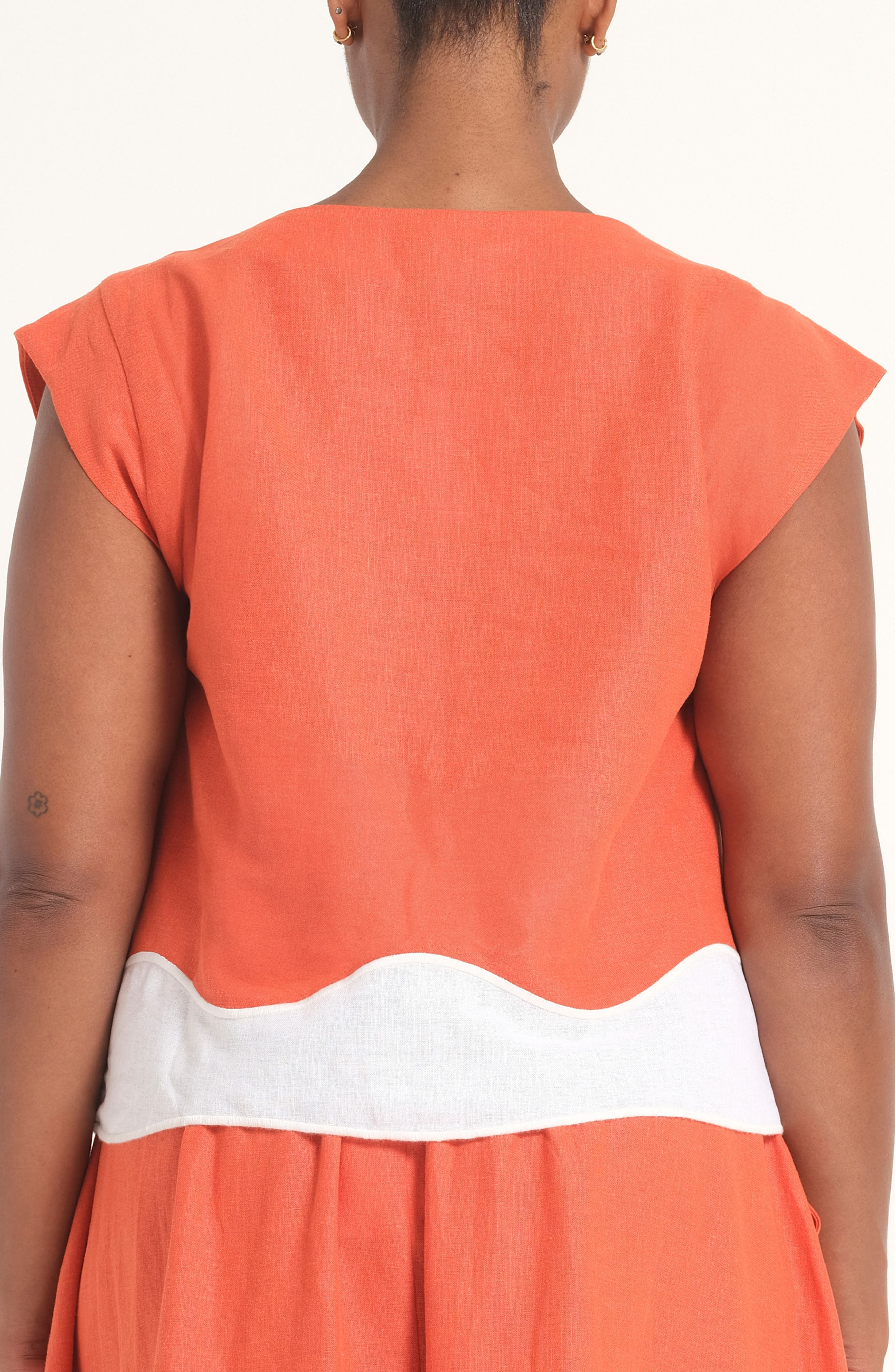 Kaia Colorblock Embroidered Top - image 2