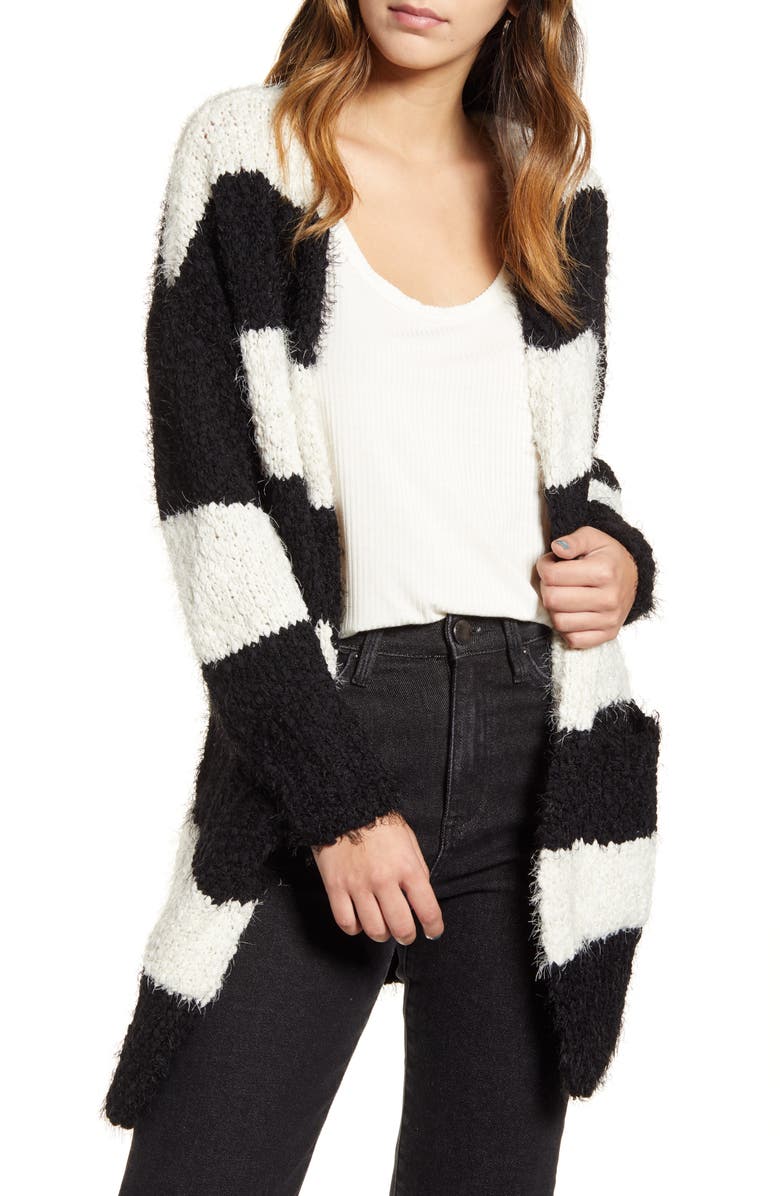 Lira Clothing Skye Stripe Cardigan, Main, color, 