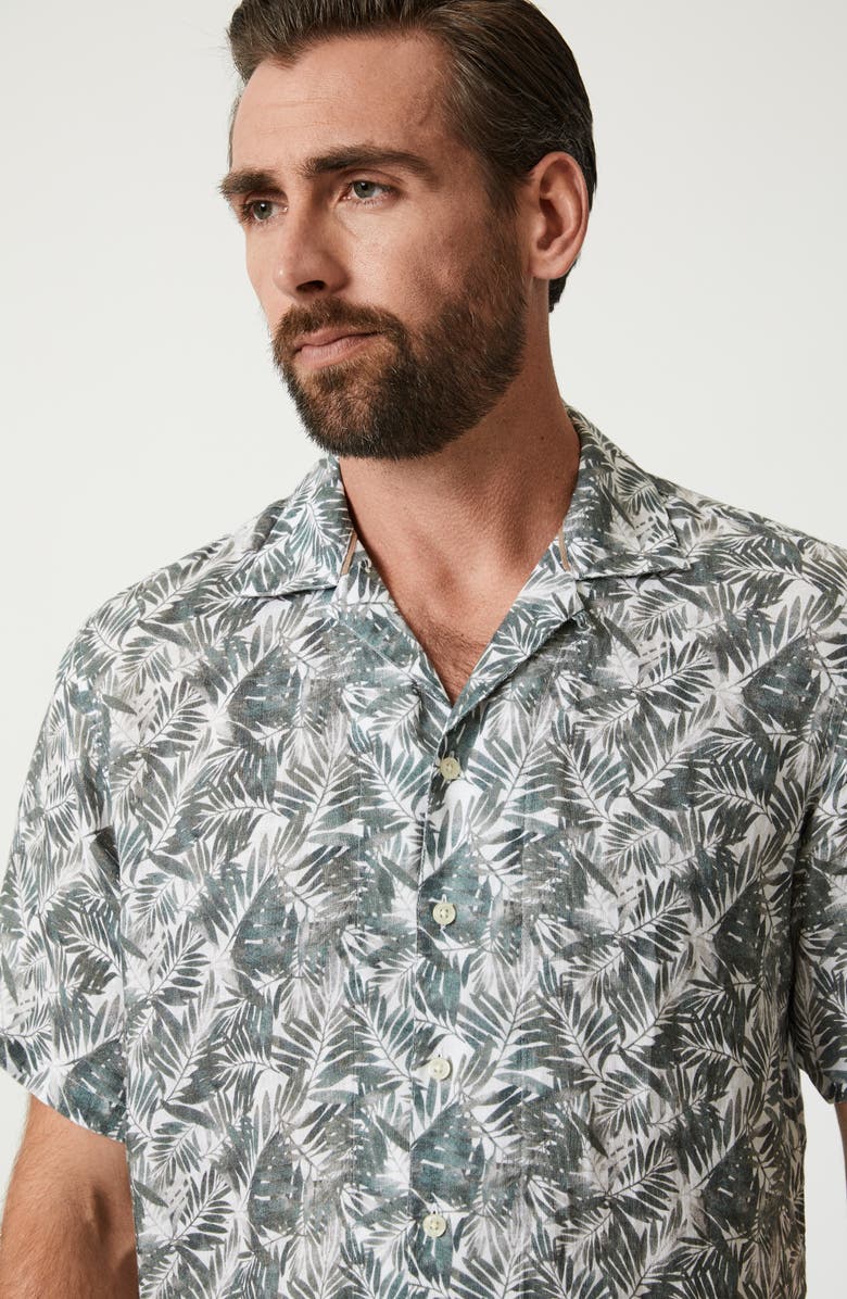 34 Heritage Jungle Print Short Sleeve Shirt, Alternate, color, Green