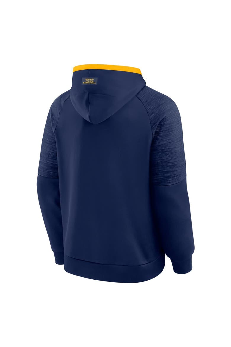 Men's Fanatics Navy Indiana Pacers Pick & Roll Defender Pullover Hoodie, Alternate, color, Navy