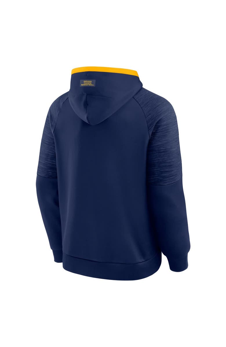 FANATICS Men's Fanatics Navy Indiana Pacers Pick & Roll Defender Pullover Hoodie, Alternate, color, Navy