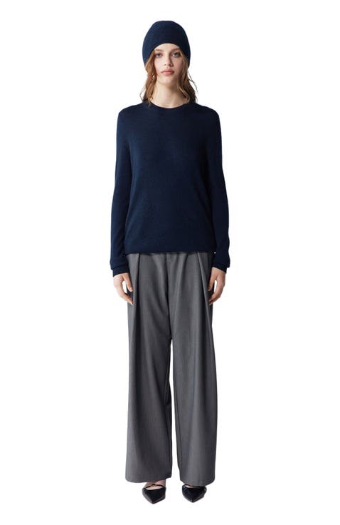 $99 Cashmere Hat & Sweater Set