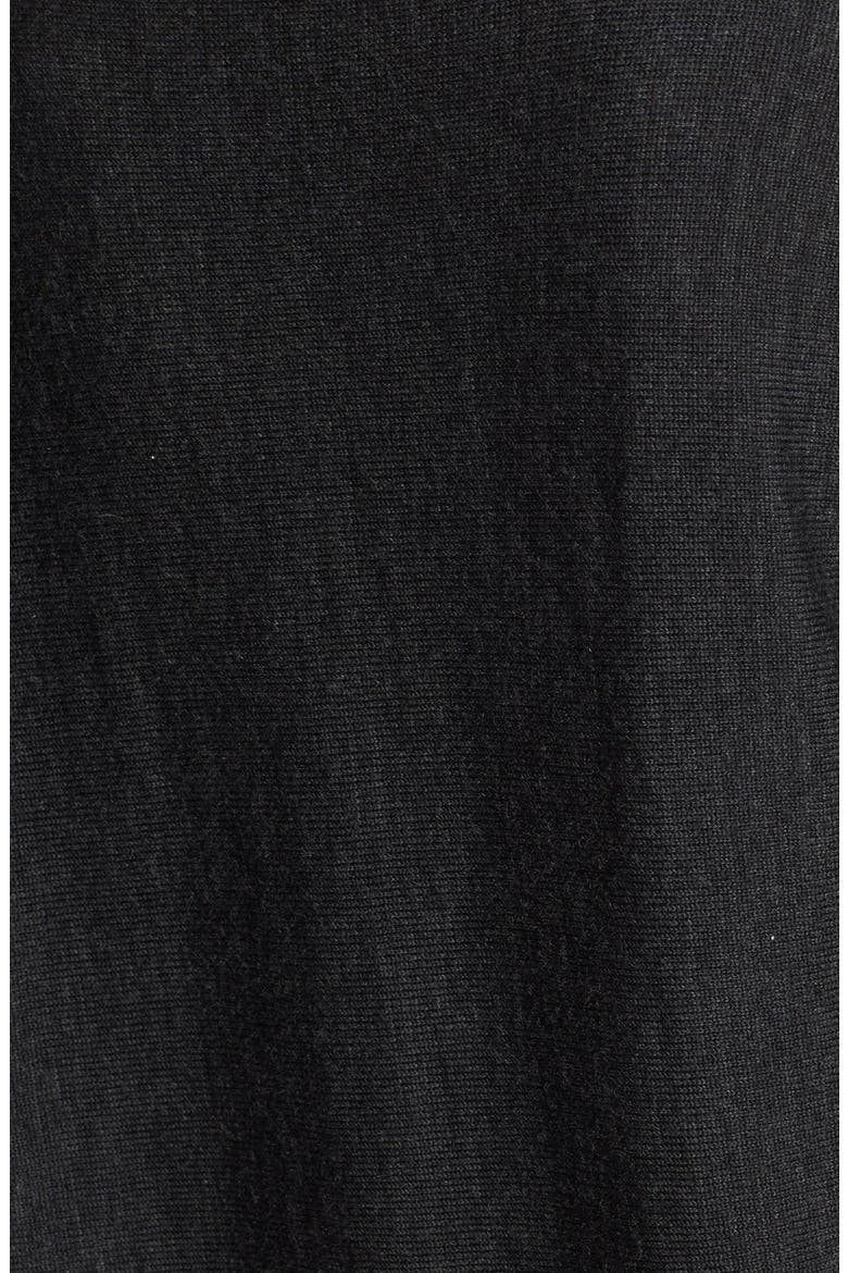 Ballet Neck Merino Tunic, Alternate, color, CHARCOAL