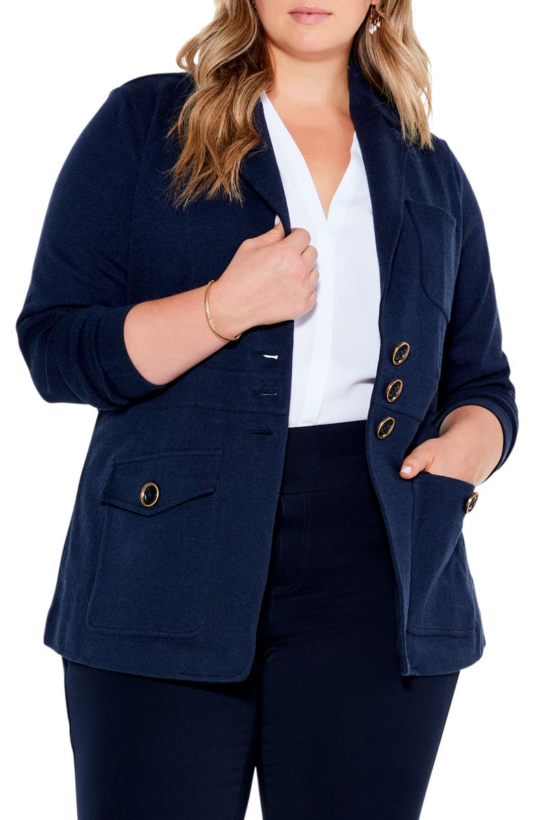 Editor Knit Blazer