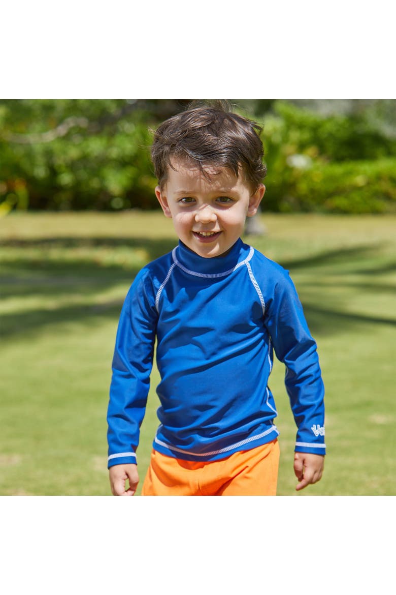 Long Sleeve Sun & Swim Shirt, Alternate, color, Navy
