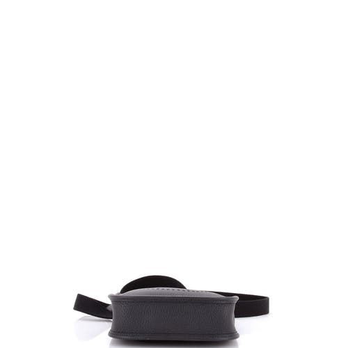 Pre-owned Hermes Hermes Evelyne Bag Gen Iii Clemence Tpm In Black