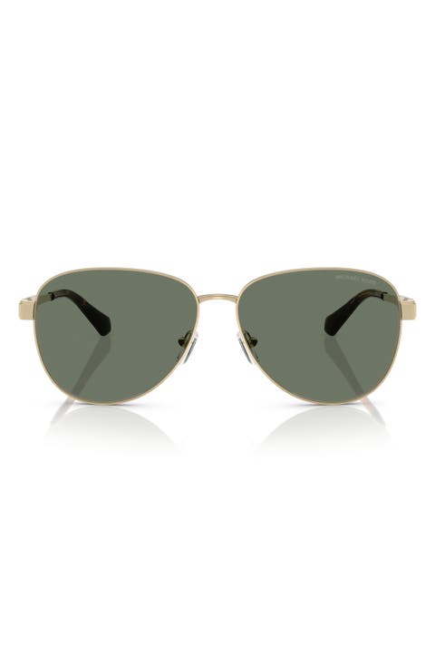 59mm Pilot Sunglasses