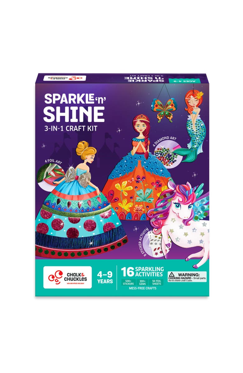 Chalk & Chuckles 3-in-1 Sparkle n Shine EVA, Main, color, NO COLOR