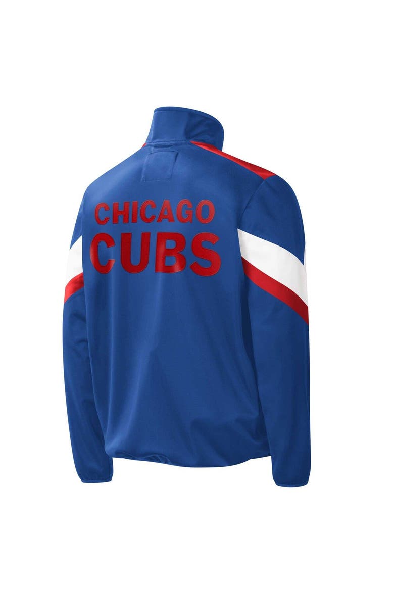 Men's G-III Sports by Carl Banks Royal Chicago Cubs Earned Run Full-Zip Jacket, Alternate, color, Royal