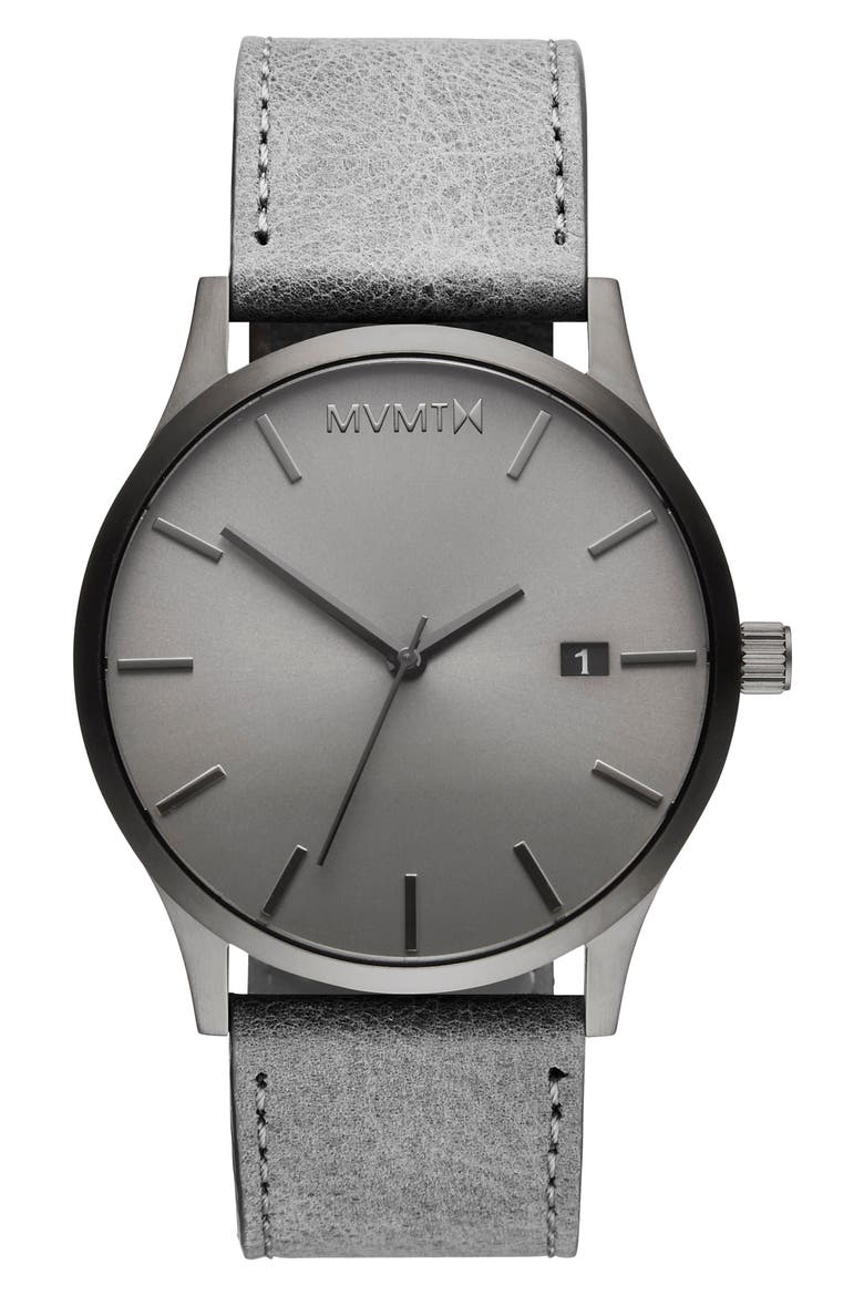 MVMT Classic Watch, 45mm, Main, color, GREY