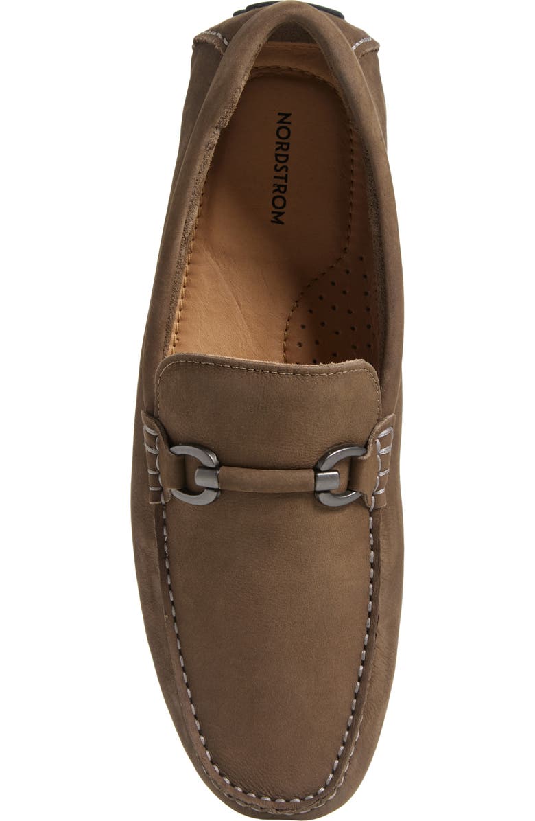 Nordstrom Collin Bit Driving Loafer, Alternate, color, Taupe
