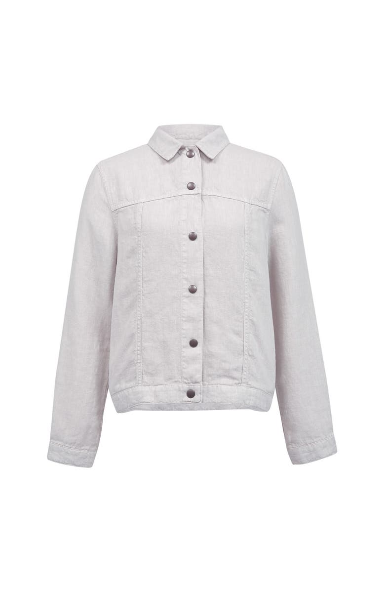 Celtic & Co. Linen Western Jacket, Alternate, color, Stone