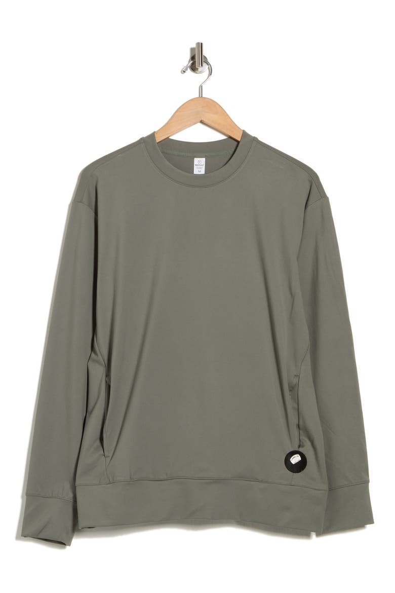 Crewneck Sweatshirt, Alternate, color, MOUNTAIN SAGE