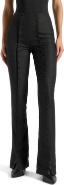 Manière De Voir Therese Tailored Button Detail Trousers
