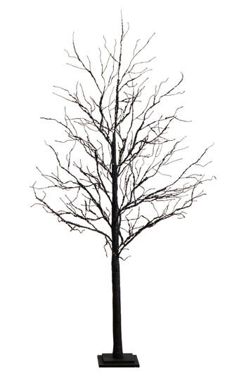 Nearly Natural 6ft Prelit Halloween Deluxe Twig Tree In Black