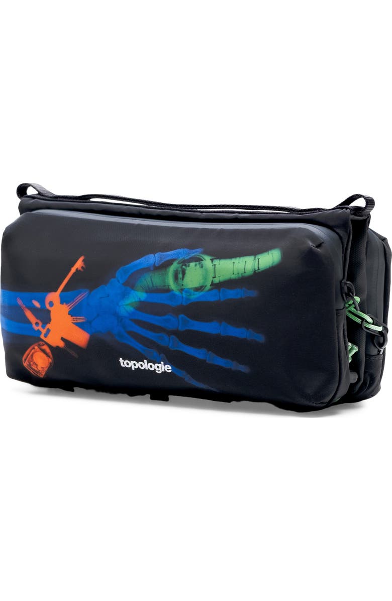 PLEASURES x Topologie Medium Sacoche, Alternate, color, Black