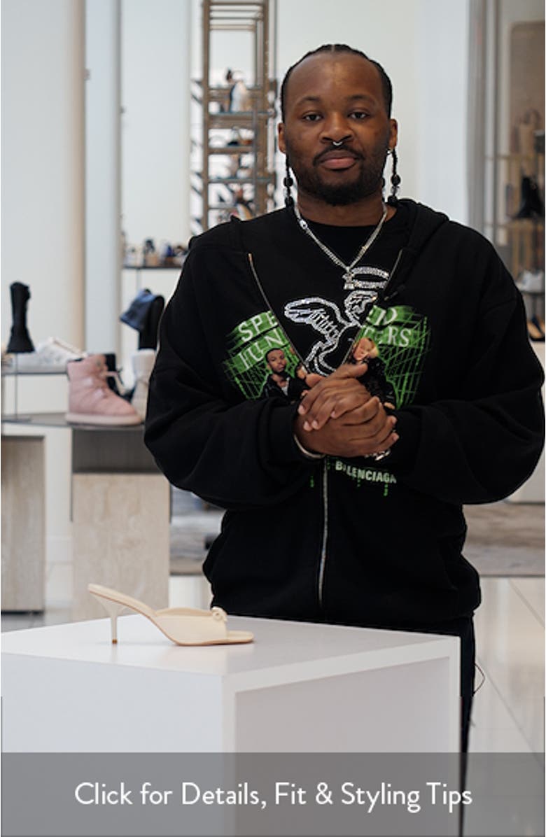 Clementine Heeled Mule Sandal, sales video thumbnail