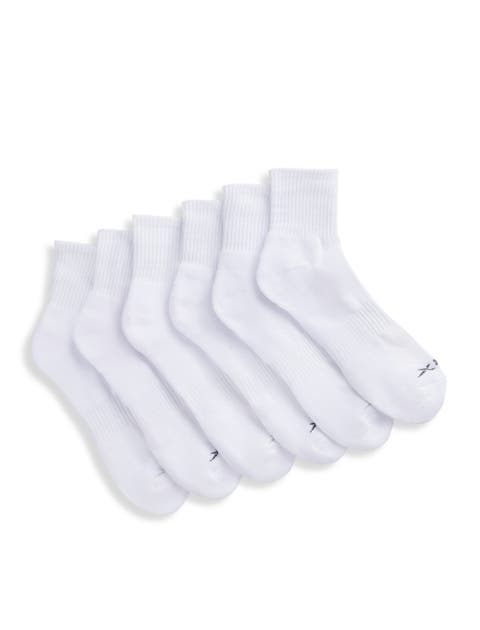 Big 
Tall Vector 6-pk Quarter-Top Socks