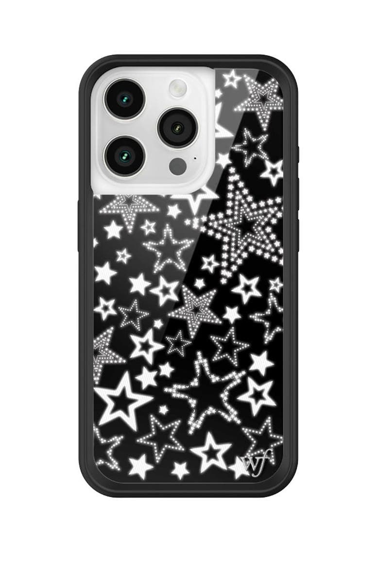 Star Girl iPhone Case, Main, color, Black