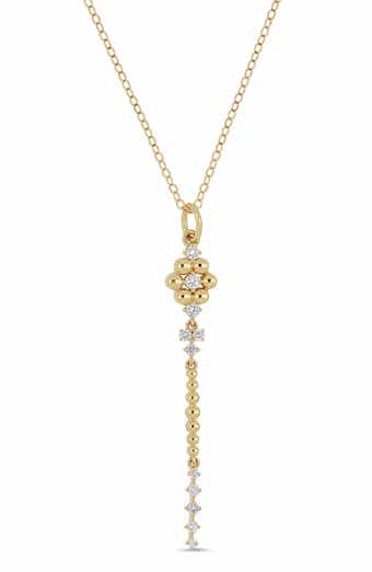 Mykonos Diamond Lariat Necklace