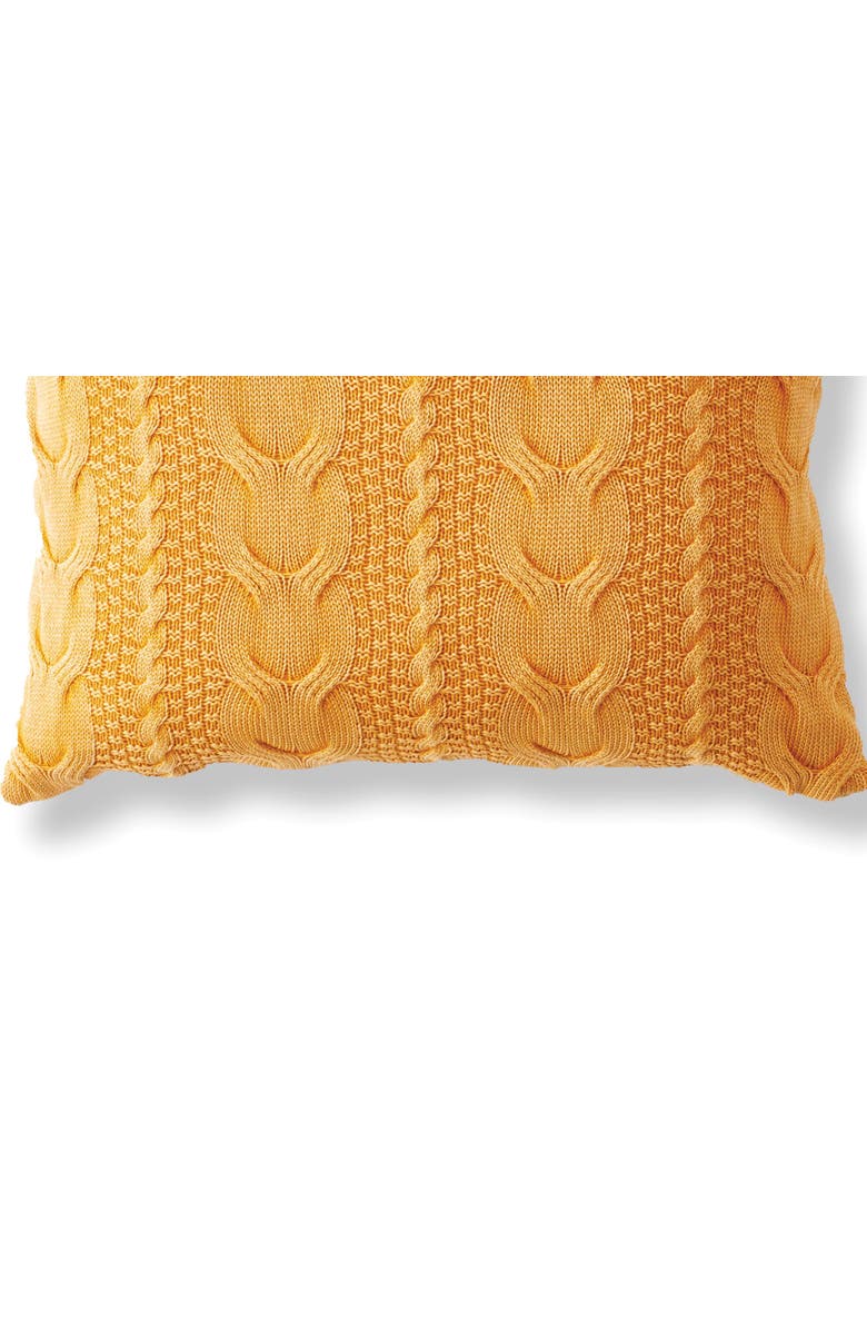 Napa Home & Garden Hollyn Square Euro Throw Pillow, Alternate, color, Yellow