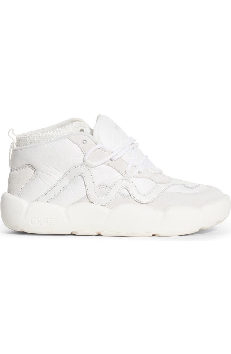 Off-White Optic Chlorine Mid Top Sneaker, Alternate, color,