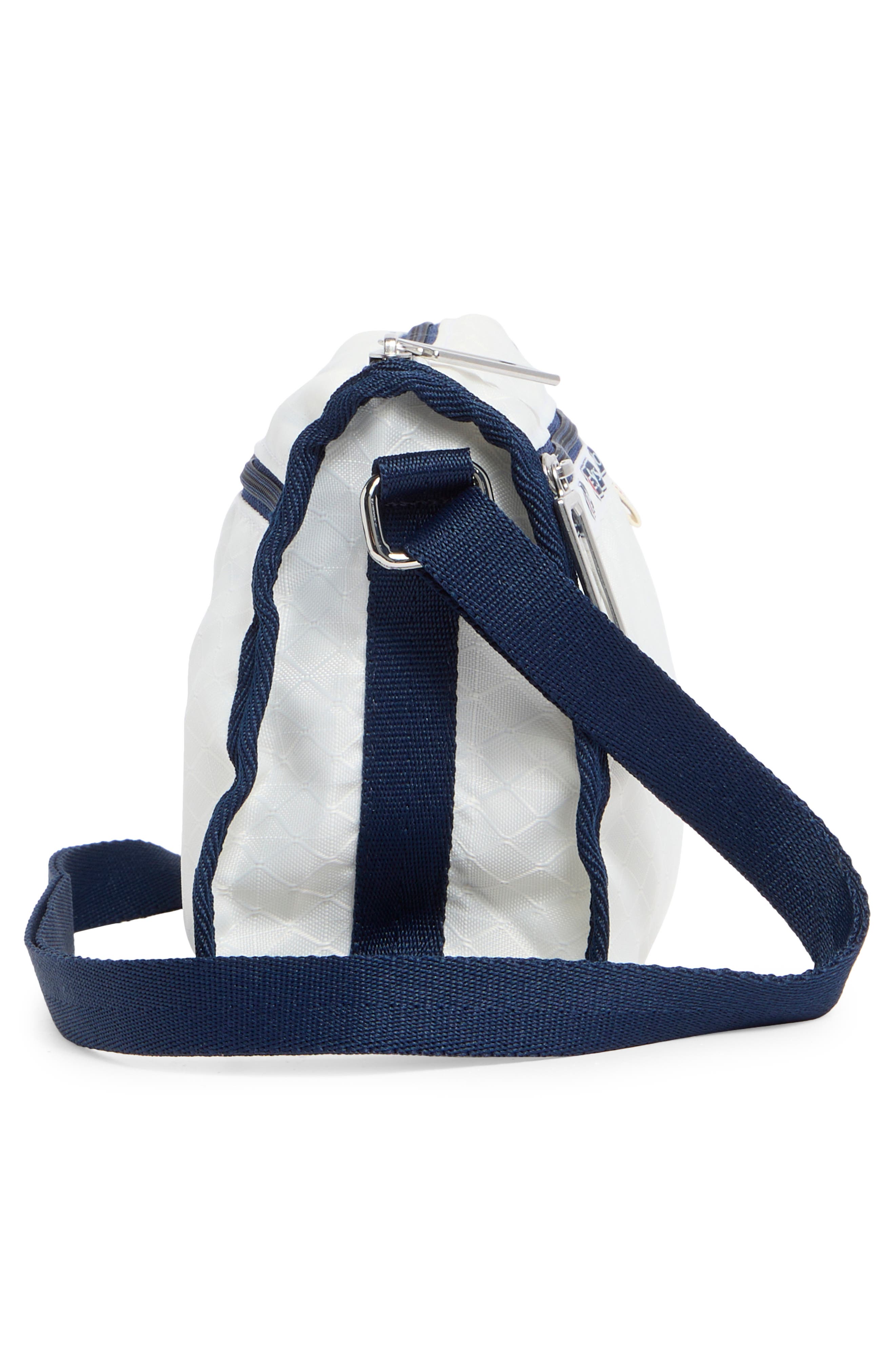 LeSportsac USA Shoulder Bag, Alternate, color, Usa White/ Navy