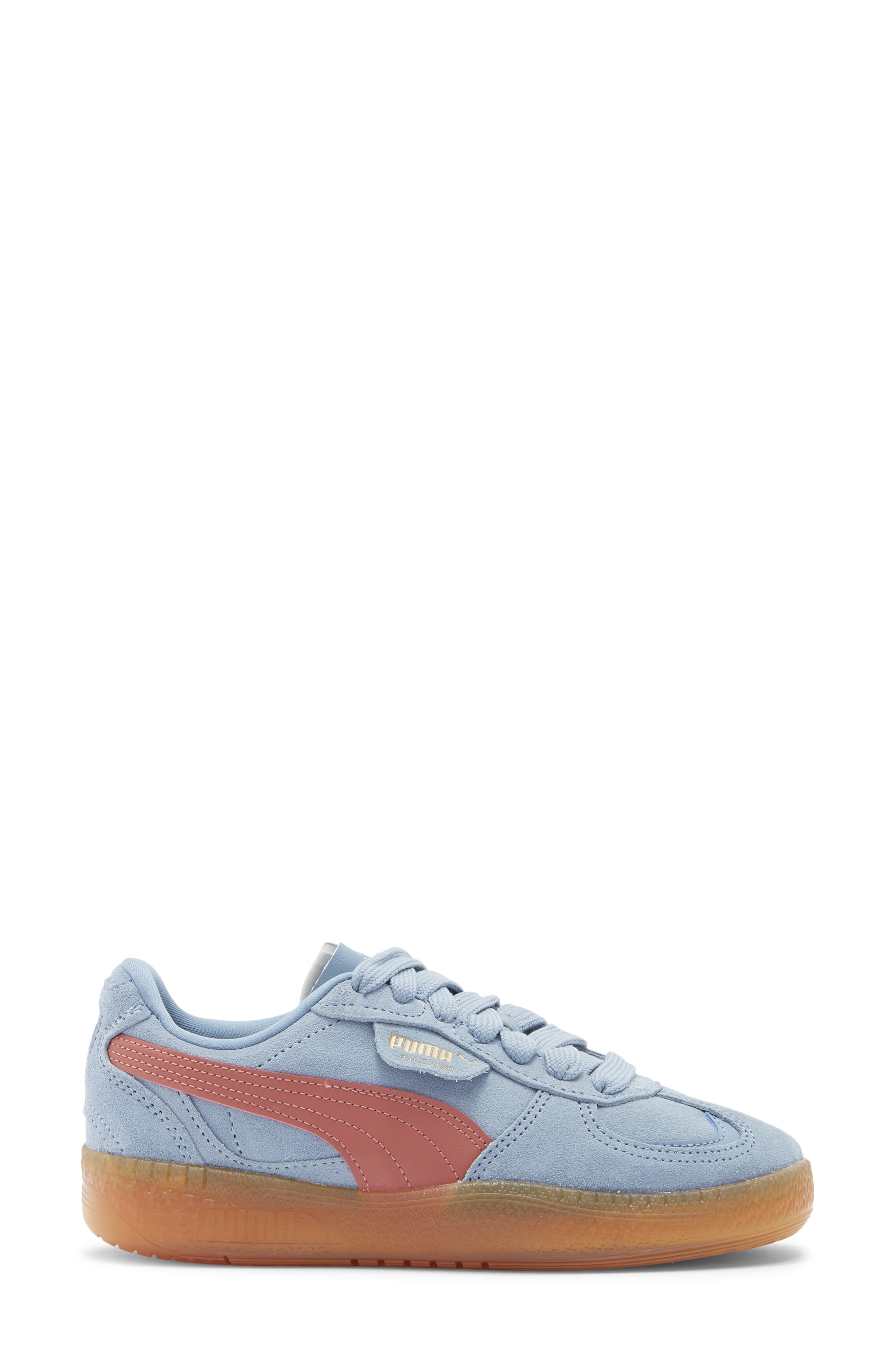 PUMA Palermo Moda Xtra Gum Rubber Sneaker, Alternate, color, Cool Blue/ Exotic Red