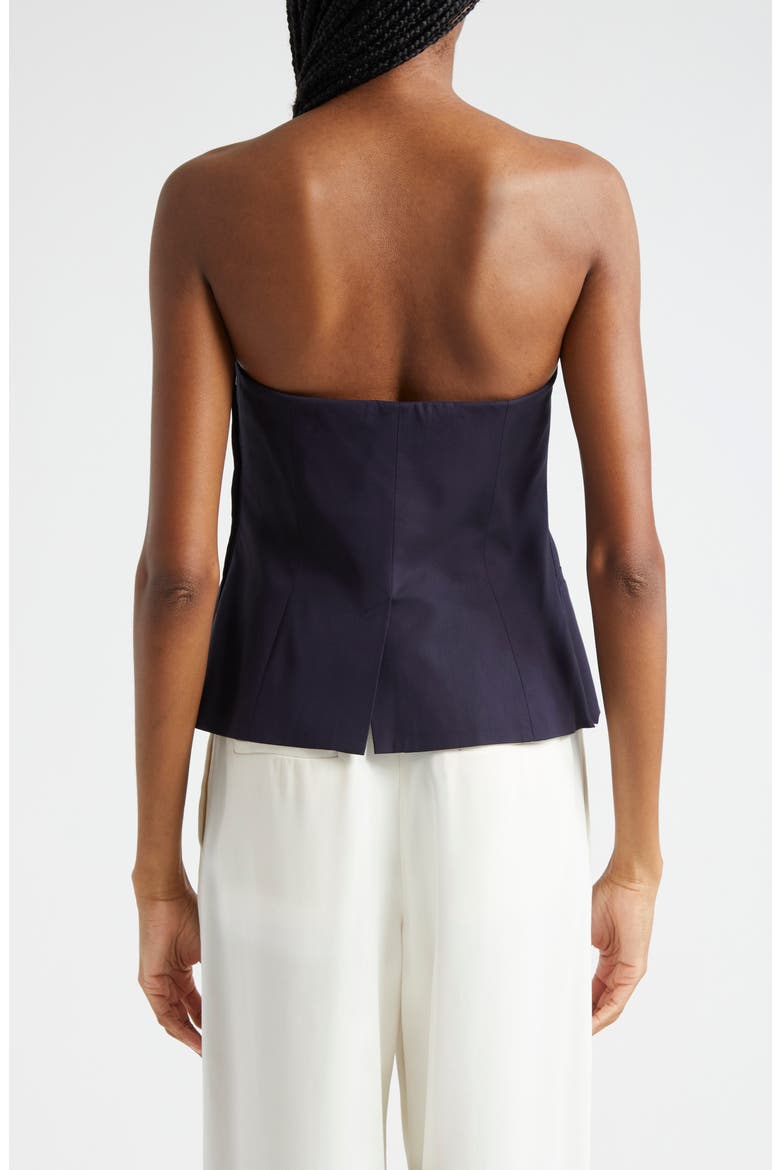 Renee Strapless Top, Alternate, color, MARITIME NAVY