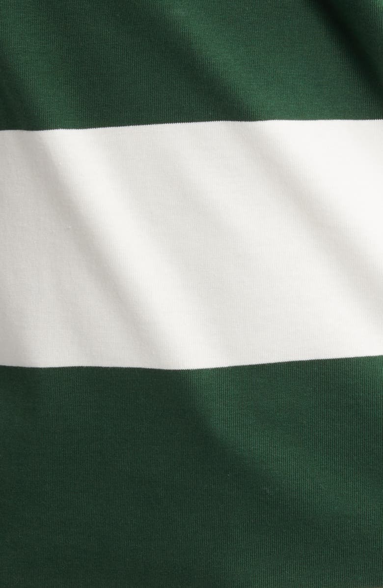 YOWIE Rugby Stripe Long Sleeve Cotton Polo, Alternate, color, 