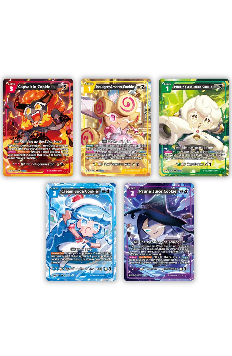 CookieRun: Braverse Trading Card Game CookieRun Braverse Trading Card Game - Arena of Glory Booster - 4 Pack, Alternate, color, Multicolored