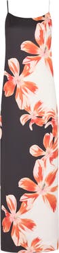 Milly Lily Floral Print Slipdress