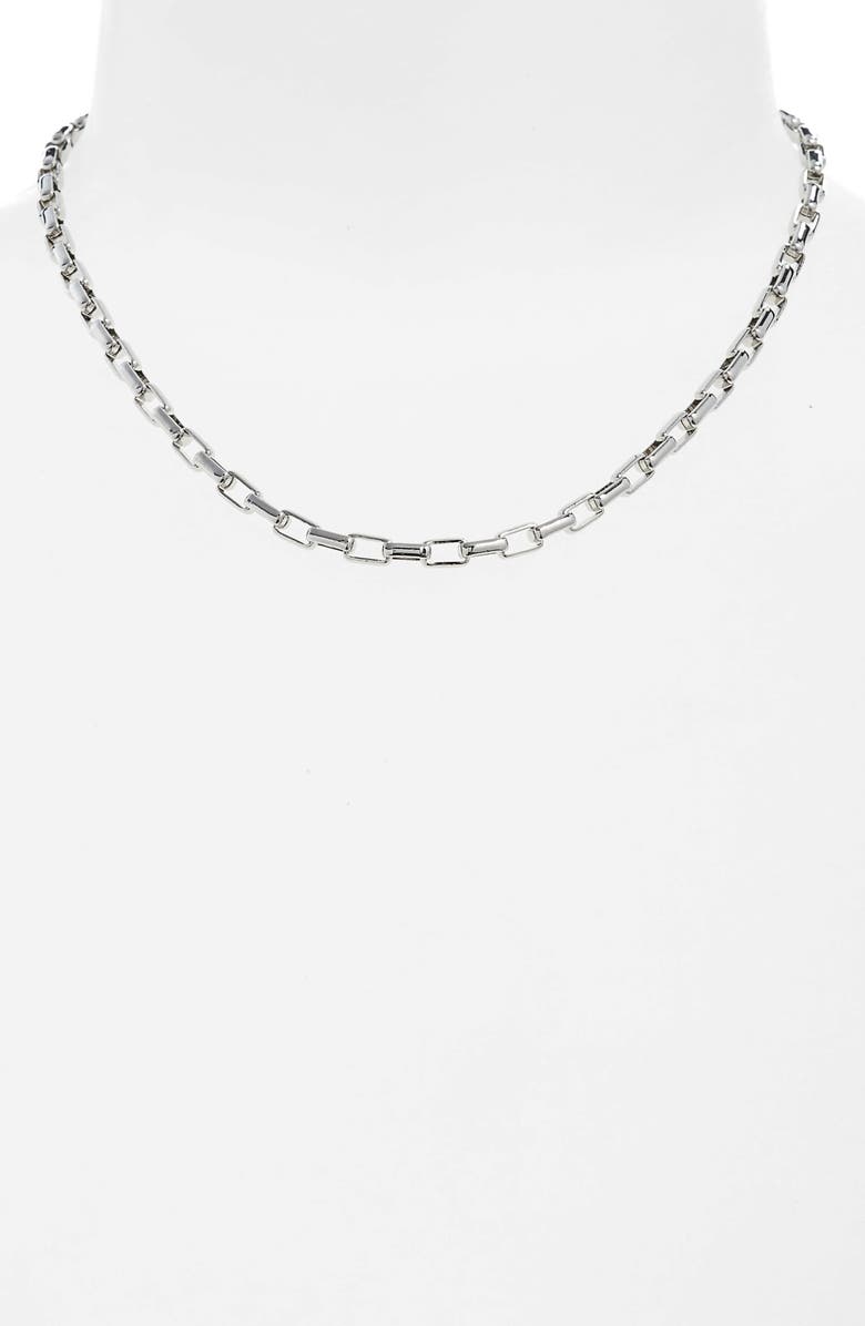 Nordstrom Halogen<sup>®</sup> Box Chain Collar Necklace, Alternate, color,