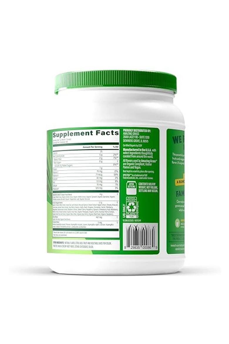 Super Greens Antioxidant Powder Supplement with Sweet Berry Flavor, 100 Servings, Alternate, color, None