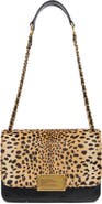 Marc Jacobs Leather & Hair Calf Shoulder Bag
